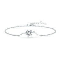 S925 Silver Sparkling Moissanite Bracelet