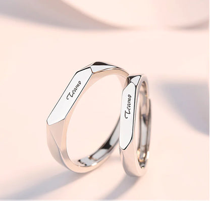 Personalized Custom Fashionable Couple Rings